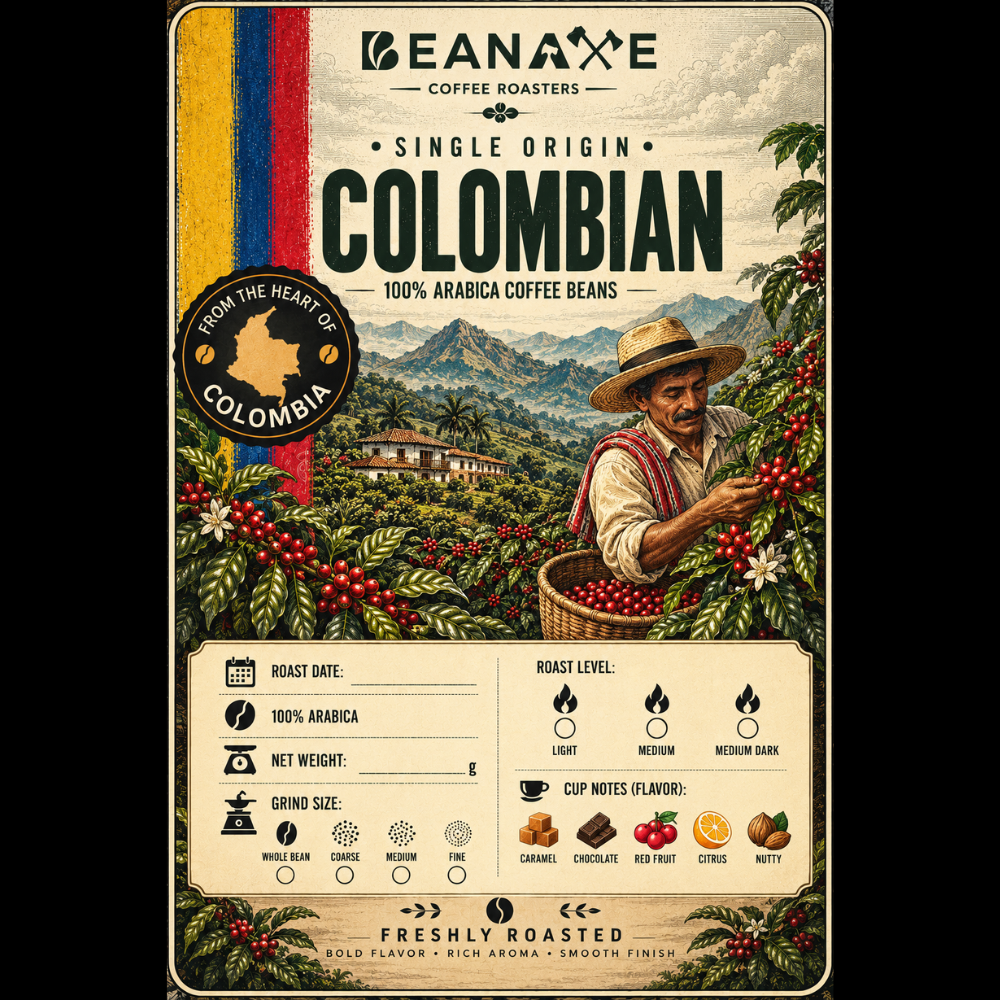 Colombian Coffee Beans Price in Pakistan - BeanAxe