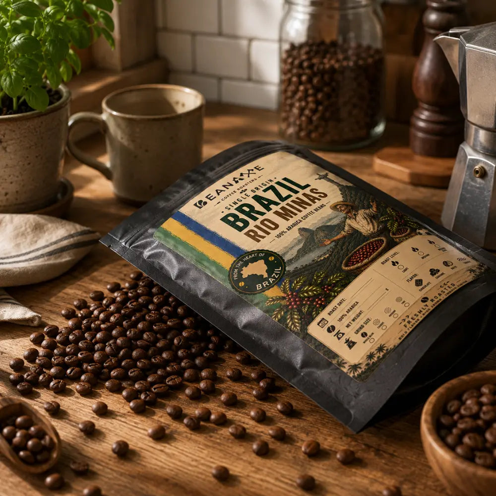 Brazil Rio Minas Coffee Beans Price in Pakistan - BeanAxe